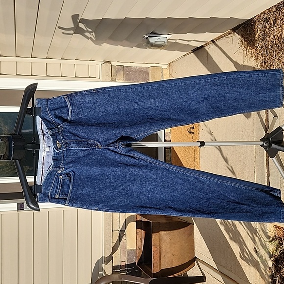Peter Millar Mens Denim Jeans Size 32 Dark Wash Blue 98% Cotton Five Pocket - Picture 1 of 10